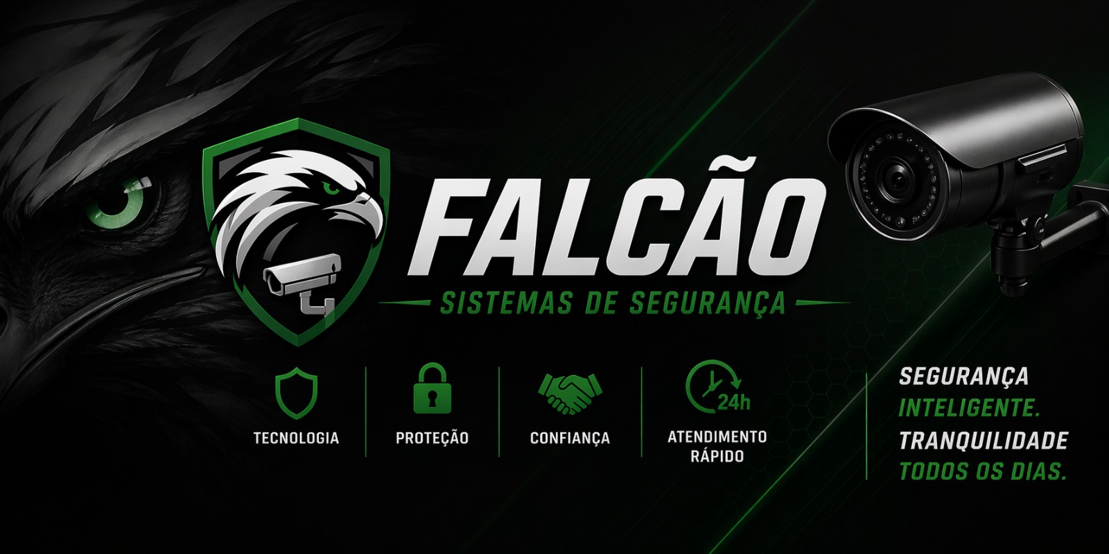 Falcão Sistemas de Segurança — Segurança Inteligente, Tranquilidade Todos os Dias